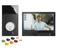 363943 Kit vidéo Flex'ONE avec interphone LINEA3000 Sw (1/2 boutons d'appel) + CLASSE300X