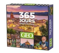 365 jours villages de france remarquables - calendriers géo - Collectif - Play Bac Eds - relié - Calendrier