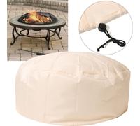 37" Fire Pit Cover toutes les intempéries protègent imperméable résistant à la pluie à l'extérieur Couverture