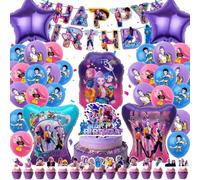 37 PCS Decoration Anniversaire Huntrs Enfants, Ballons Deco (A)