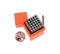 37 Pièces Lettre à Frapper 3mm Poincon Metal a Frapper Lettres et Chiffres à Frapper Tampon Alphabet pour Argile A-Z et 0-9 Kit de