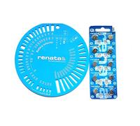 370 SR920W 10 Piles Boutons Renata avec Gabarit