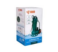 370 W Pompe encastrée pour eaux usées (débit 190 l/min) Hauteur de prélèvement de 8 m
