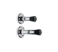 3740C Butoir de porte chromé tige 40 mm
