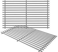 38-X-28-6CM GFTIME 7521 Grille de cuisson inox - Weber Spirit 200 Serie E/S200 E/S210 - Genesis Silber A - Pièces détachées Weber 7522 7523 65904 65905 - Avec panneau latéral