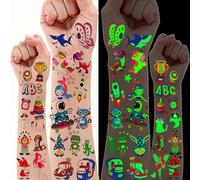 380+ Pièces Tatouage Ephemere, Tatouage Enfant Garcon Gommettes Autocollantes Jouet Enfant 3 4 5 6 7 8-12 Ans Cadeau Anniversaire Enfants Invites Animaux de la Ferme Stickers Pinata Anniversaire Fille