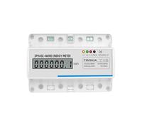380V 100A Meter LCD Analog Counter 7P Electronic Watt Power Meter 3 Phase 4 Wire Voltage Current Multifunction kWh NWPNLXEA(Digital Energy Meter)
