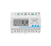 380V 100A Meter LCD Analog Counter 7P Electronic Watt Power Meter 3 Phase 4 Wire Voltage Current Multifunction kWh EKFBQBGW(Multifunction Meter)