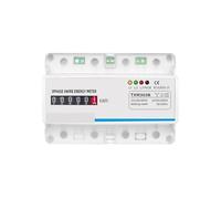 380V 100A Meter LCD Analog Counter 7P Electronic Watt Power Meter 3 Phase 4 Wire Voltage Current Multifunction kWh NWPNLXEA(Analog Energy Meter)