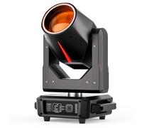 380W Beam Lyre LED, Mise au Point Électronique 13+1 Motifs 14+1 Couleurs 8+18 Prismes Effet d'Atomisation pour Scène Club DJ Mariage Fête Noël