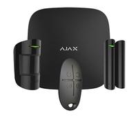 38169 StarterKit Noir - Central Hub Smart | Prise en charge jusqu'à 100 appareils | Connexion Ethernet et GSM | Compatible avec Micro SIM 2G | Vidéosurveillance jusqu'à 10 Caméras