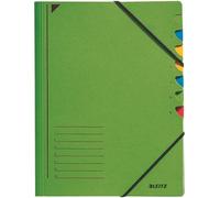 [39070055] LEITZ Classeur trieur, format A4, 7 compartiments, vert
