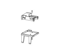391 - support et couvercle pour carte electronique e024s - FAAC 115016