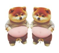 3D Autocollant Ventre d'Animal Stickers de scrapbooking pour chien