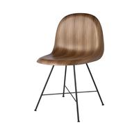 3D Chaise Noyer - Patins en feutre Gubi - 5715015972642