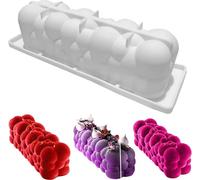 3D Cloud Moule en silicone pour le chocolat Moules à pâtisserie DIY 3D Moule en silicone souple pliable facile à nettoyer pour la cuisson de la mousse au chocolat DIY outils pâtisserie maison fête fai