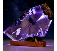 3D Dragon Resin Lamp - Unique LED Night Light for Home Decor(25*15cm)