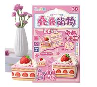 3D Embossed Stacking Stickers - Extra Thick Bubble Decals | DIY Craft Set