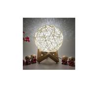 3d led rotin lune veilleuse moonlight usb table de chargement lampe bureau - multicolore Multicolore G