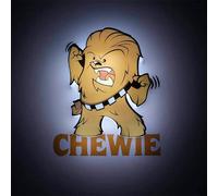 3D LIGHT FX Lampe 3D LED à piles Star Wars Chewbacca - Mini Chewie - Ne chauffe pas au toucher