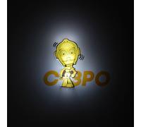 3D LIGHT FX - Lampe LED 3D Star Wars C-3PO mini - Fonctionne avec piles AAA (non incluses)