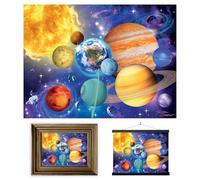 3D LiveLife Affiche murales lenticulaires L'Odyssée de L'Espace de Deluxebase. Poster Astronomie 3D sans cadre. Décoration murale parfaite. Oeuvre originale licence artiste renommé, Michael Searle