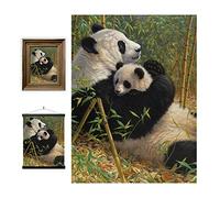 3D LiveLife Affiche Murales Lenticulaires Une Nouvelle Dynastie de Deluxebase. Poster Panda 3D sans Cadre. Décoration Murale Parfaite. Oeuvre Originale sous Licence Artiste Renommé, Beth Hoselton