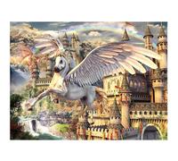 3D LiveLife Impression murale lenticulaire - Pegasus from Deluxebase. Poster 3D animal sauvage sans cadre. Un remplissage mural parfait. Œuvre d'art originale sous licence de l'artiste renommé, David