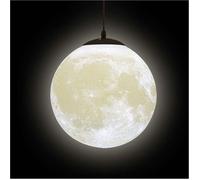 3D Moon Lustre-Lune Plafonnier lustre lune plafonnier planete suspension luminaire lune Restaurant Bar Maison Chambre d'Enfant Lus