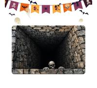 3D Optical Illusion Rugs - Visual Hole Carpet, Anti Slip Floor Runner | Visual Hole Anti Slip Floor Decoration Runner | Halloween Entrance Door Mat Living Room, Bedroom Washroom Floor Liner