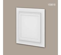 3d panneau mural Profhome 159818 Lambris mural Dalle de plafond Panneau de porte Panneau acoustique style Néo-Classicisme blanc 0,25 m2