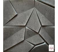 3D Panneaux muraux Polystyrène XPS - Revêtement en polystyrène expansé pour murs et plafonds - 50x50 cm (0,25 m²) - Léger, flexible & facile à monter