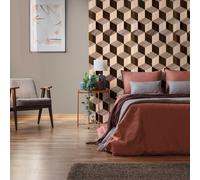 Livingwalls Papier peint photo 398331 - Effet 3D - Marron, beige - De qualité supérieure - Avec motif sur 1,59 m x 2,80 m - Fabriqué en Allemagne