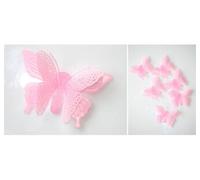 3D Papillon Autocollants Lumineux Art Vinyle Stickers Muraux Decal Mural Home Decor DIY E
