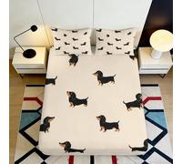 3D Printed Tour Eiffel Fleur de Cerisier Drap Housse Microfibre Décor Chambre Antidérapant Housse de Matelas Paris 90x200x25cm