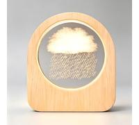 3D système solaire cristal boule lampe de table base en bois décoratif éclairer signe gravé ornement sculpture maison artisanat décor présent pour les femmes amis