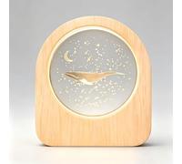 3D système solaire cristal boule lampe de table base en bois décoratif éclairer signe gravé ornement sculpture maison artisanat décor présent pour les femmes amis