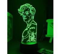 3D Veilleuse Harry Styles 16 couleurs changeantes FONGWAN Lampe LED-Demi-corps