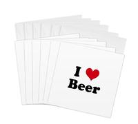 3drose GC 16616 1 6 x 15,2 cm "I Love Beer" carte de voeux (lot de 6)