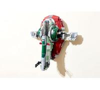 3Dudes & Dad Support mural LEGO® Star Wars Boba Fett - Crochet de rangement pour l'ensemble 75312 - Plastique imprimé 3D