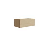 3E 3xE living.com Table de Chevet Suspendue, chêne huilé, 40 x 21,6 x 16 cm