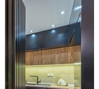 Spot encastrable LED 3-pack 4,5 watts salon hall hall d'entrée CRISTALDREAM 2305328