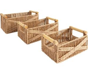 3er-set kisten eugene beige l26 31 36cm - Atmosphera créateur d'intérieur