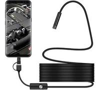 3in1 Android USB Type-C Endoscope Inspection 8mm Caméra 6 LED HD Étanche 2M-Noir G