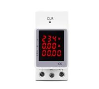 3IN1 din rail TOVAE-100 AC 110V 220V 100A Voltage Current KWH monitor meter VOLT AMP voltmeter ammeter AUOQKQUT