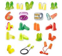 3Kamido TEST BOX bouchons d'oreilles 21 paires différentes des meilleures entreprises: Uvex, 3M, Moldex, Honeywell à tester & à comparer. Bouchons d'oreilles, bouchons d'oreilles le sommeil Earplugs