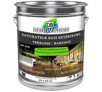 3L - Saturateur bois incolore - Hydrofuge, Extrême résistance UV, anti-grisaille