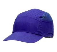 3M Casquette antichoc First Base Plus Bleu roi Visière standard 70 mm EN812 x20