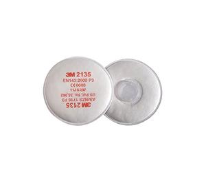 3M 2135 Lot de 10 paires de filtres à particules 2000