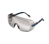 3M 2801 Lunettes de protection AS/UV, PC, teintées gris, réglables, idéales comme surlunettes pour les porteurs de lunettes x20 morceau